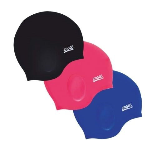 Zoggs - Ultra Fit Silicone Swim Cap - Assorted Colours