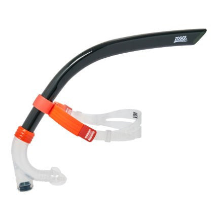 Zoggs - Centre Line Snorkel - Black/Orange