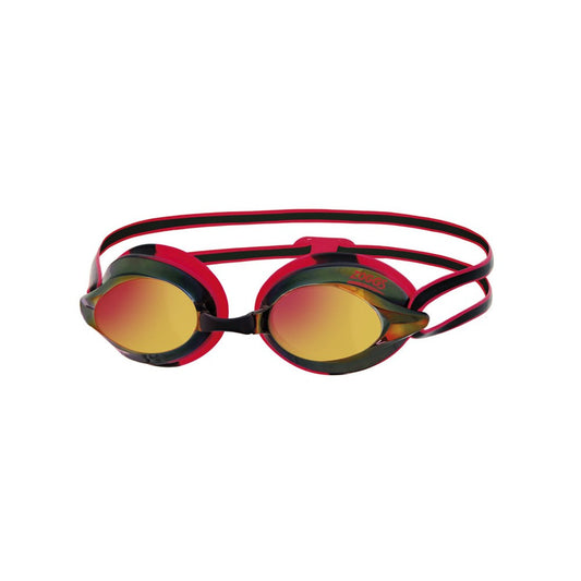 Zoggs - Racespex Rainbow Mirror Goggle - Black/Red