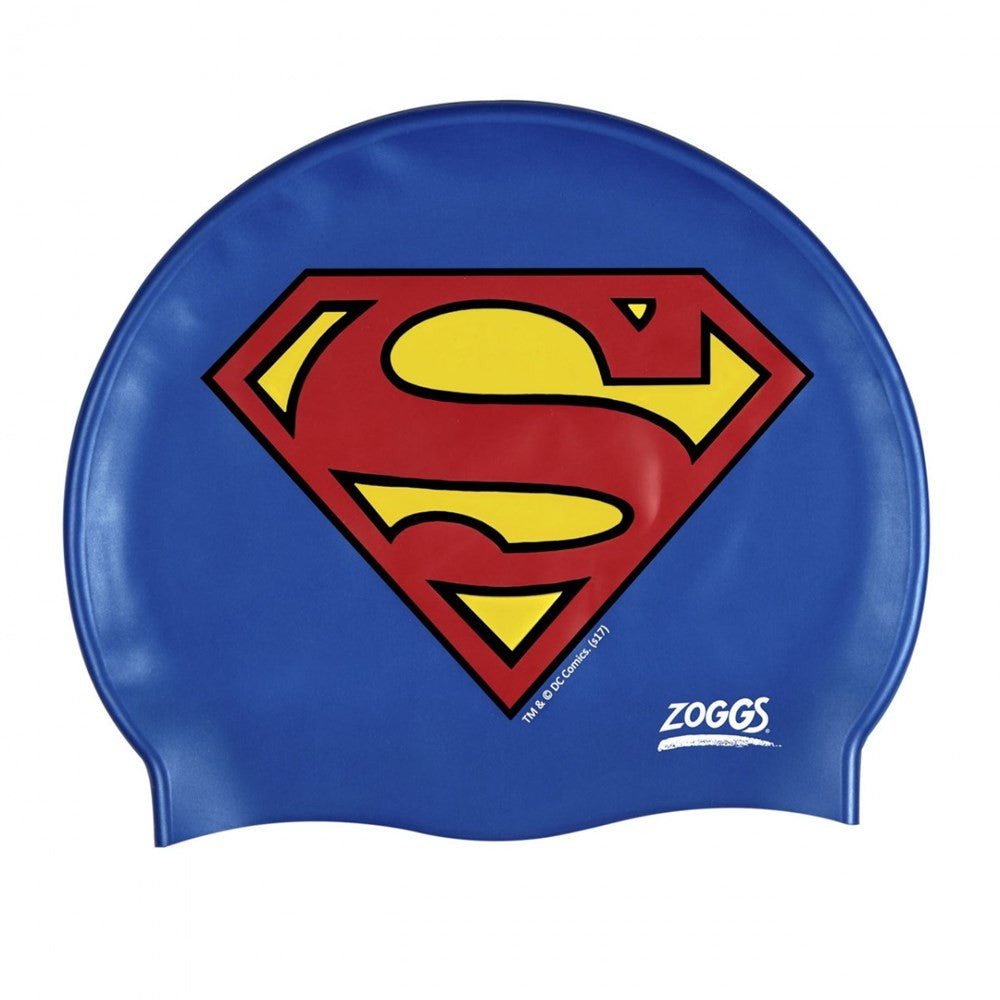 Zoggs - Junior - Superman Silicone Swim Cap