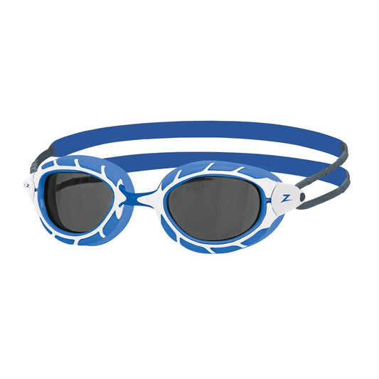 Zoggs - Predator Goggle - Regular Fit - Smoke Lens - Blue White / Tint Smoke