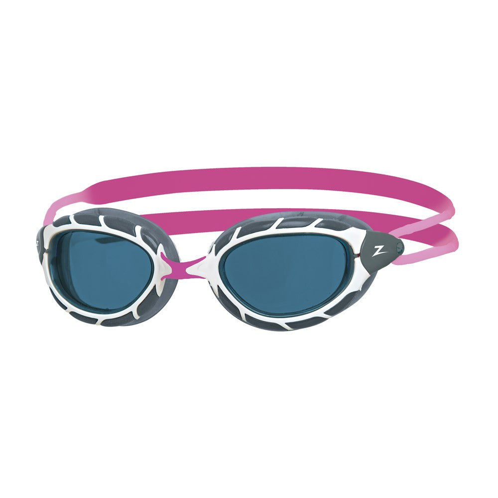 Zoggs - Predator Goggle - Regular Fit - Pink White / Tint Smoke