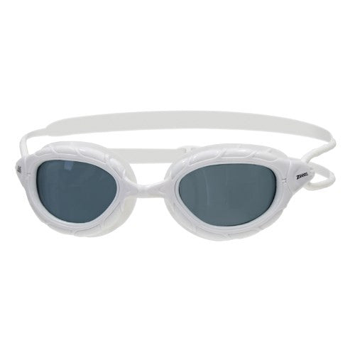 Zoggs - Predator Goggle - Small Fit - Smoke Lens - White Frame