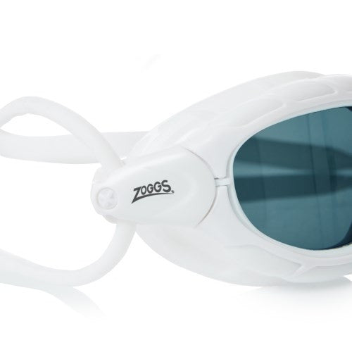 Zoggs - Predator Goggle - Regular Fit - Smoke Lens - White Frame