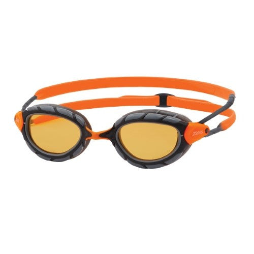 Zoggs - Predator Polarized Ultra Goggle - Regular Fit - Grey Orange Polarized Copper