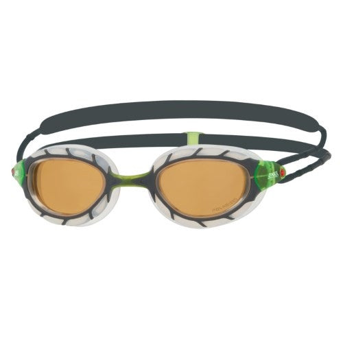 Zoggs - Predator Polarized Ultra Goggle - Regular Fit - Mint/Grey/Copper