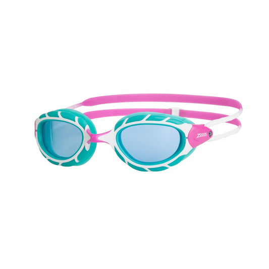 Zoggs - Predator Junior Google - Pink/Turquoise/Blue Lens