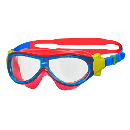 Zoggs - Phantom Kids Mask - Red/Blue/Clear