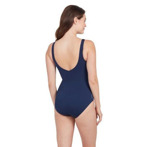 Zoggs - Womens - Wrap Front One Piece - Enigma