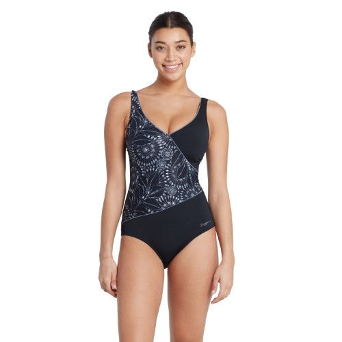 Zoggs - Womens - Wrap Front One Piece - Stellar