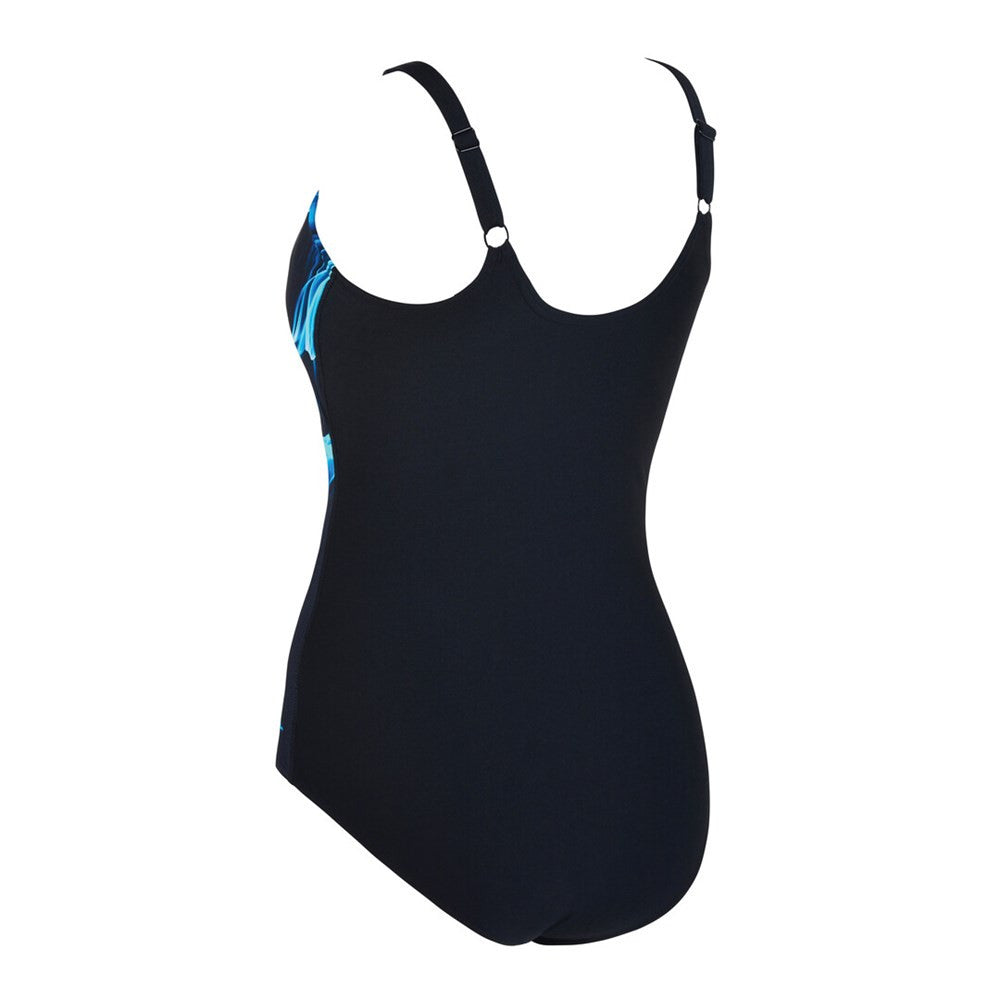 Zoggs - Womens - Adjustable Scoopback One Piece - Ocean Smoke