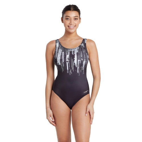 Zoggs - Womens - Scoopback One Piece - Shimmer