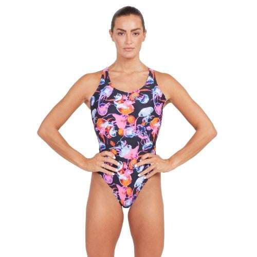 Zoggs - Womens - Actionback One Piece - Sea Flowers