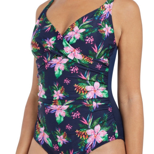 Zoggs - Womens - Mystery Classic Back One Piece - Orchid Daze