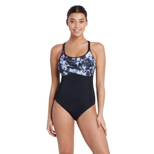 Zoggs - Womens - Ecolast+ Multiway One Piece - Blue Chime