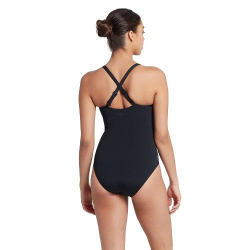 Zoggs - Womens - Ecolast+ Multiway One Piece - Blue Chime