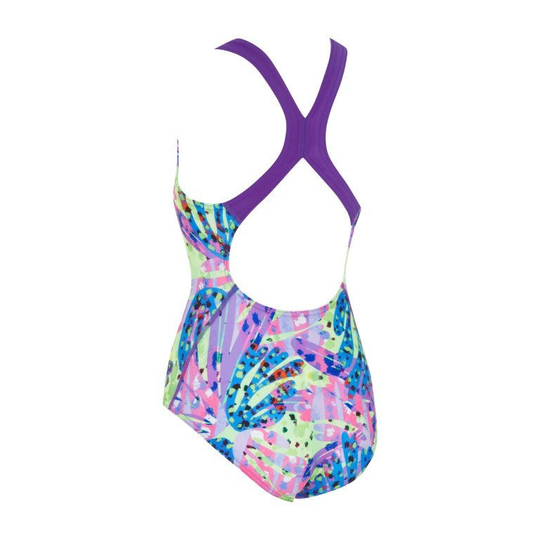 Zoggs - Girls - Flyback One Piece - Sea Petal