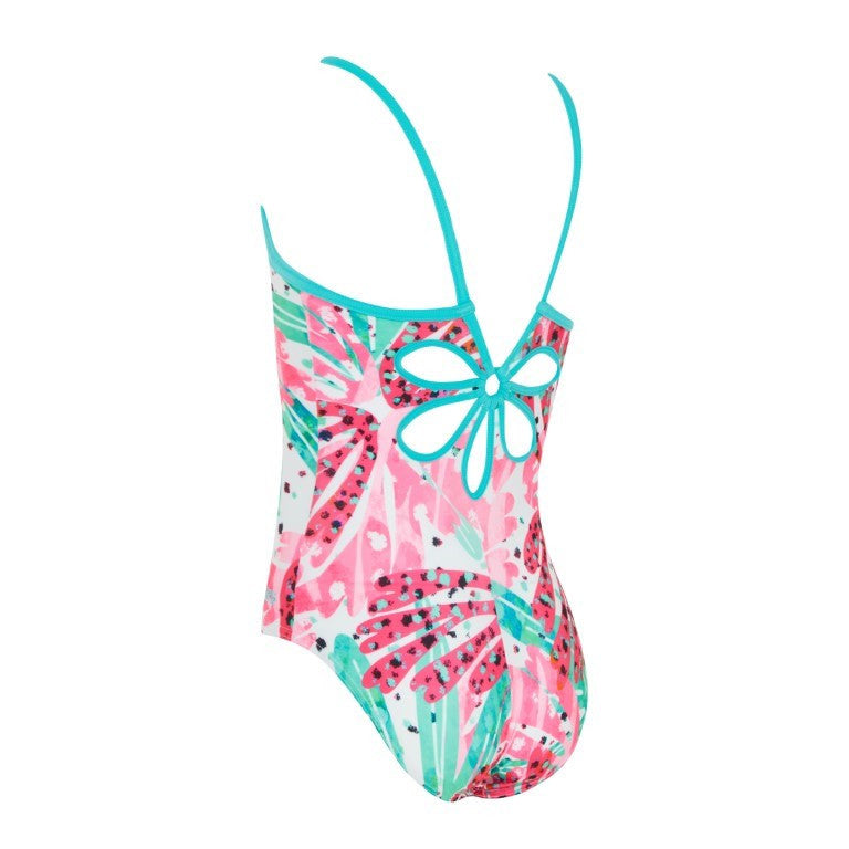 Zoggs - Girls - Yaroomba Floral One Piece - Sea Petal