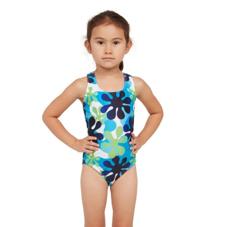 Zoggs - Toddler Girls - Actionback Kids One Piece - Wild Child