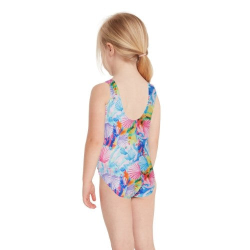 Zoggs - Toddler Girls - Scoopback One Piece - Crazy Clams