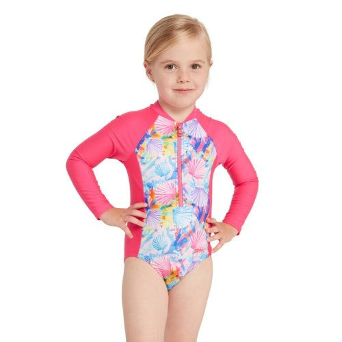 Zoggs - Toddler Girls - Paddle Suit - Crazy Clams