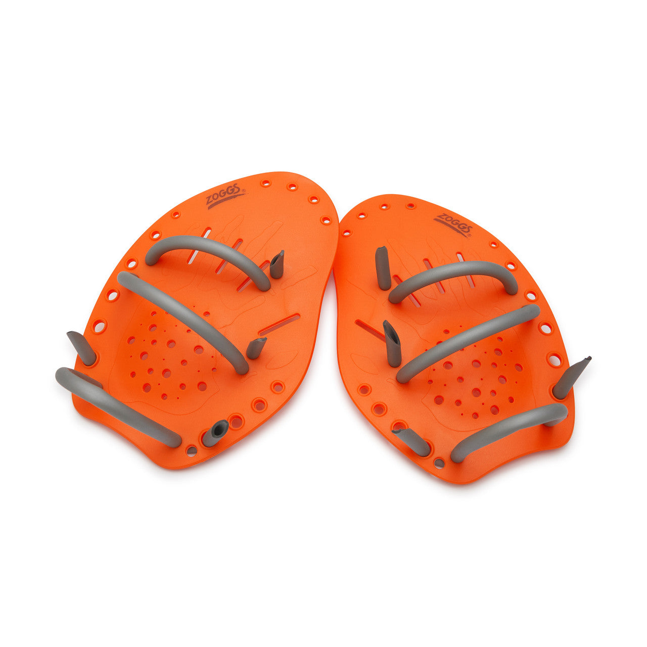 Zoggs - Matrix Handle Paddles - Orange/Grey