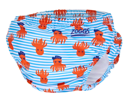 Zoggs - Adjustable Swim Nappy - Octopus Pirate