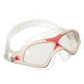 Aqua Sphere - Seal XP2 Mask - Clear Lens White/Pink Frame - Ladies Fit